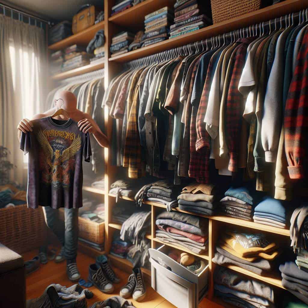 Transform Your Wardrobe: Mastering the KonMari Method for Clothes 3 The Closet Chronicles: Does This Shirt Spark Joy?
