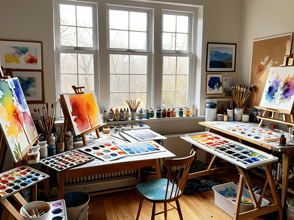 A Beginner's Guide to Basic Watercolor Techniques 3 A Guide to Basic Watercolor Techniques