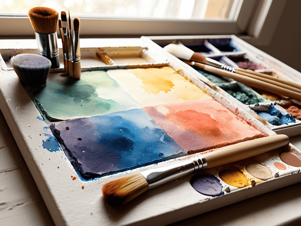 A Beginner's Guide to Basic Watercolor Techniques 4 Embracing the World of Watercolors