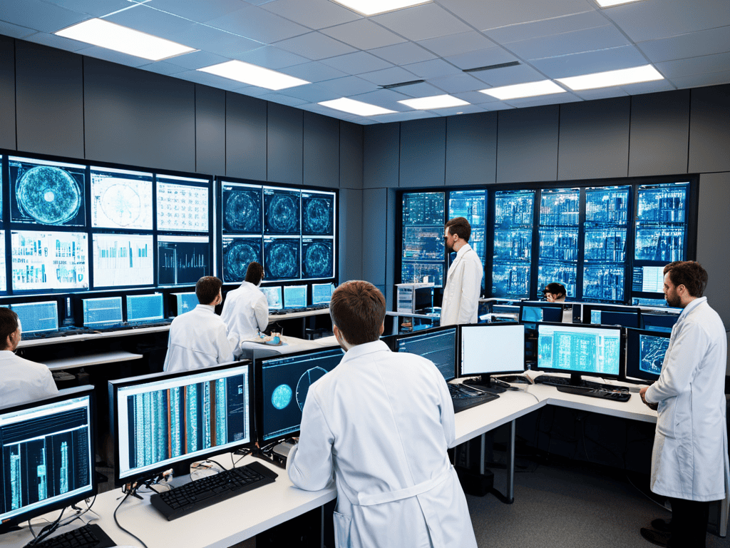Quantum computing technology concept
