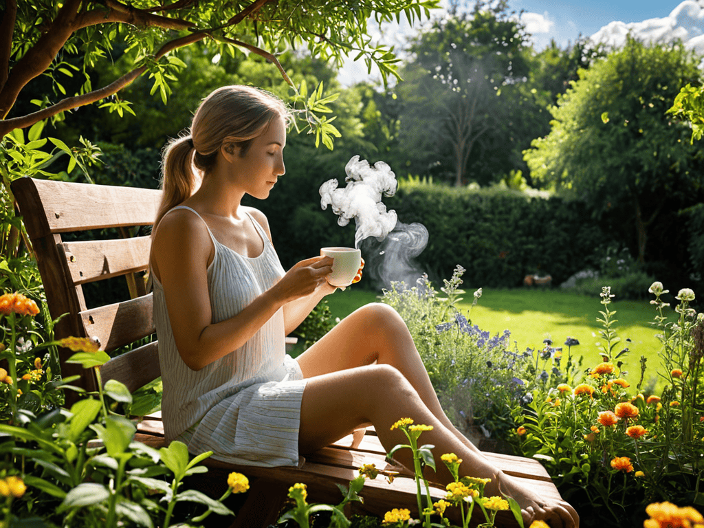 Embracing Adaptogens for Stress naturally outdoors