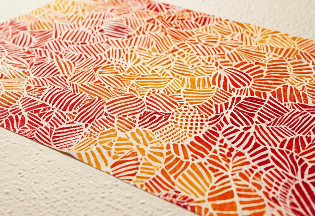 Risograph Printing Style effect example