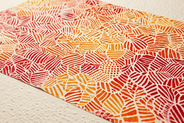 Risograph Printing Style effect example