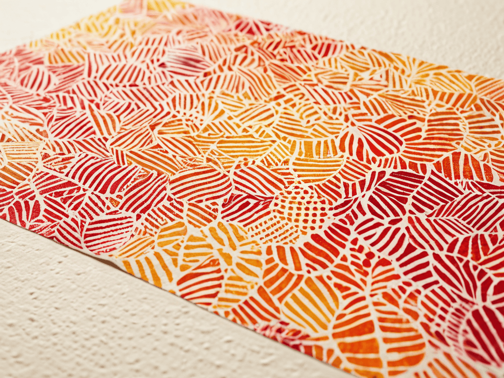 Risograph Printing Style effect example