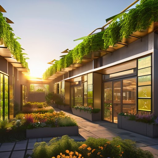 Wrapping It All Up, solar‑kissed cityscape