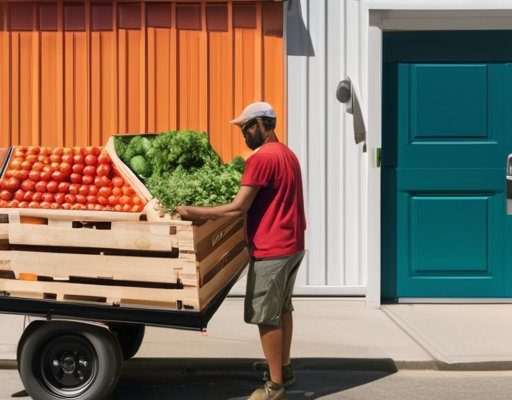Diagram of Hyper-local supply chain resilience strategy
