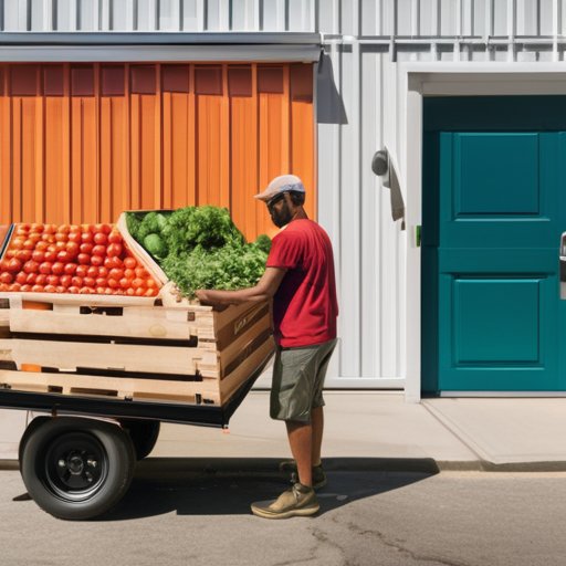 Diagram of Hyper-local supply chain resilience strategy