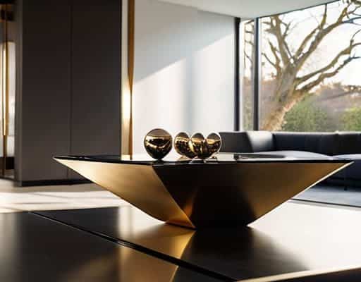 Kinetic sculpture as furniture in motion.