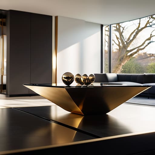 Kinetic sculpture as furniture in motion.