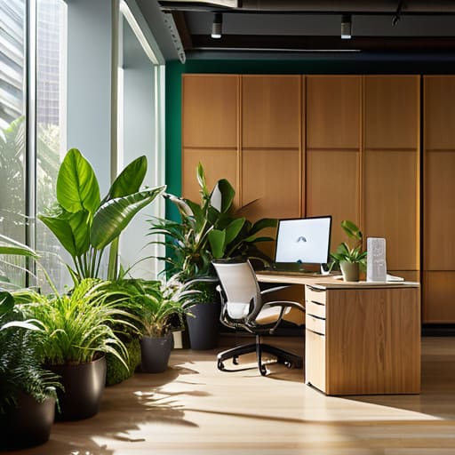 Creative Sanctum: Biophilic Workspace Voc Filtration Tuning 2 Mitigating Office Chemical Emissions With Natures Gentle Touch