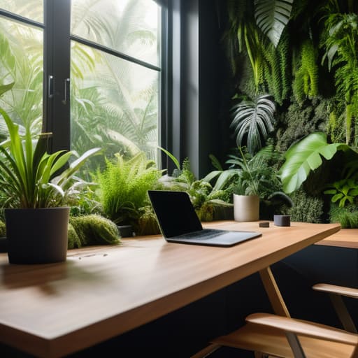 Creative Sanctum: Biophilic Workspace Voc Filtration Tuning 4 Breathing Deeply into Your New Workspace.