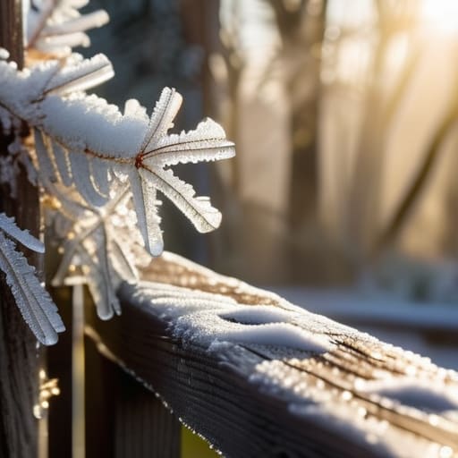 A Gentle Winter Weather Fence Damage Assessment