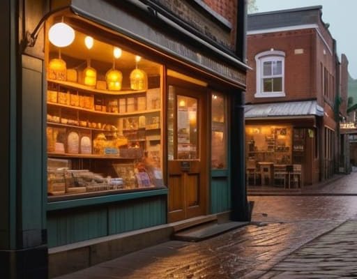 How neighbourhood shops survive through ancient wisdom.