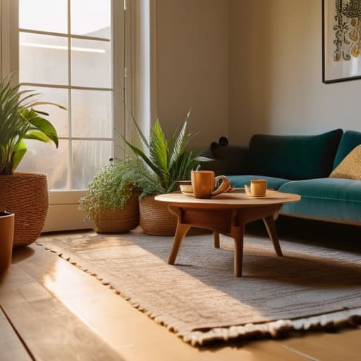 How to make a small flat feel social.