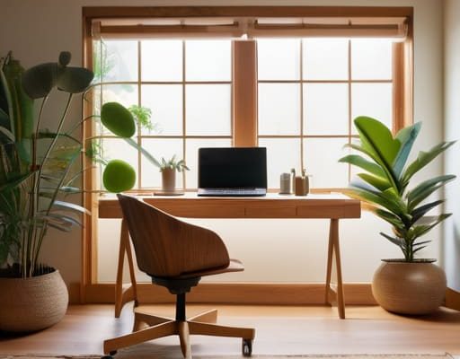 How to set up a desk for long hours.