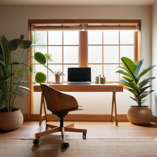 How to set up a desk for long hours.